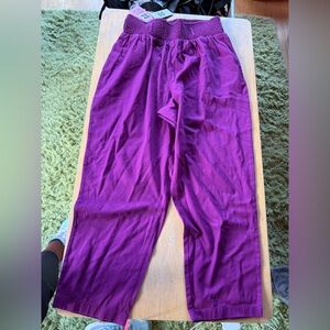Lucy & Yak Women's Purple Pants (new)